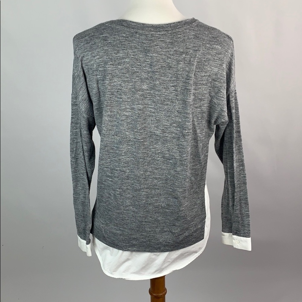 Loft Gray Layered Top - Picture 4 of 4